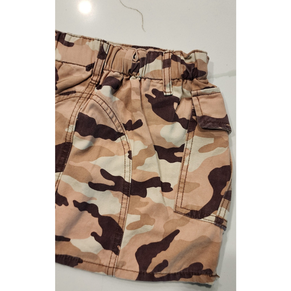 FOREVER 21 Camo Cargo Pockets Skirt Women's XS Tan NWT - Picture 6 of 11